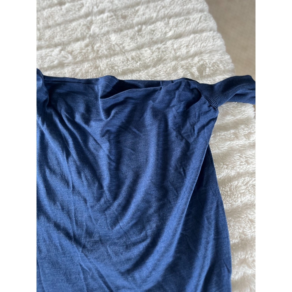 Eileen Fisher Navy Short Sleeve T Petite Small - Picture 3 of 5
